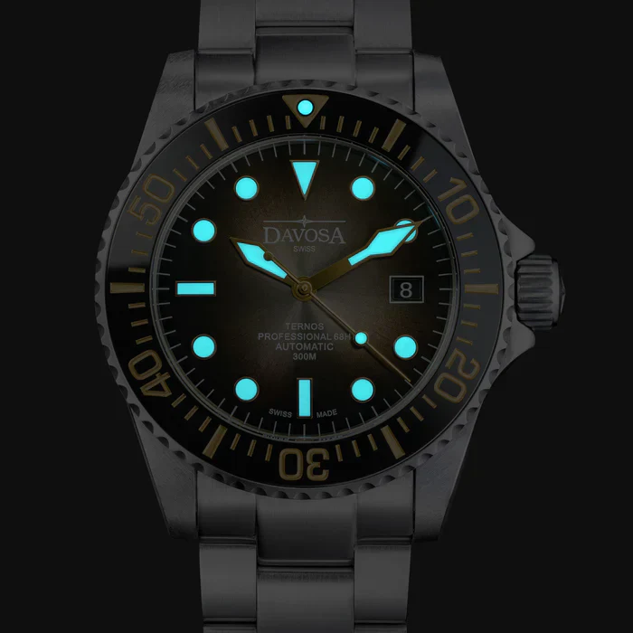 Davosa Watch Ternos Professional 68h Eagle Bay Tri Link Bracelet - Image 11
