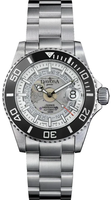Davosa Ternos Professional Nebulous Automatic Misty White Watch
