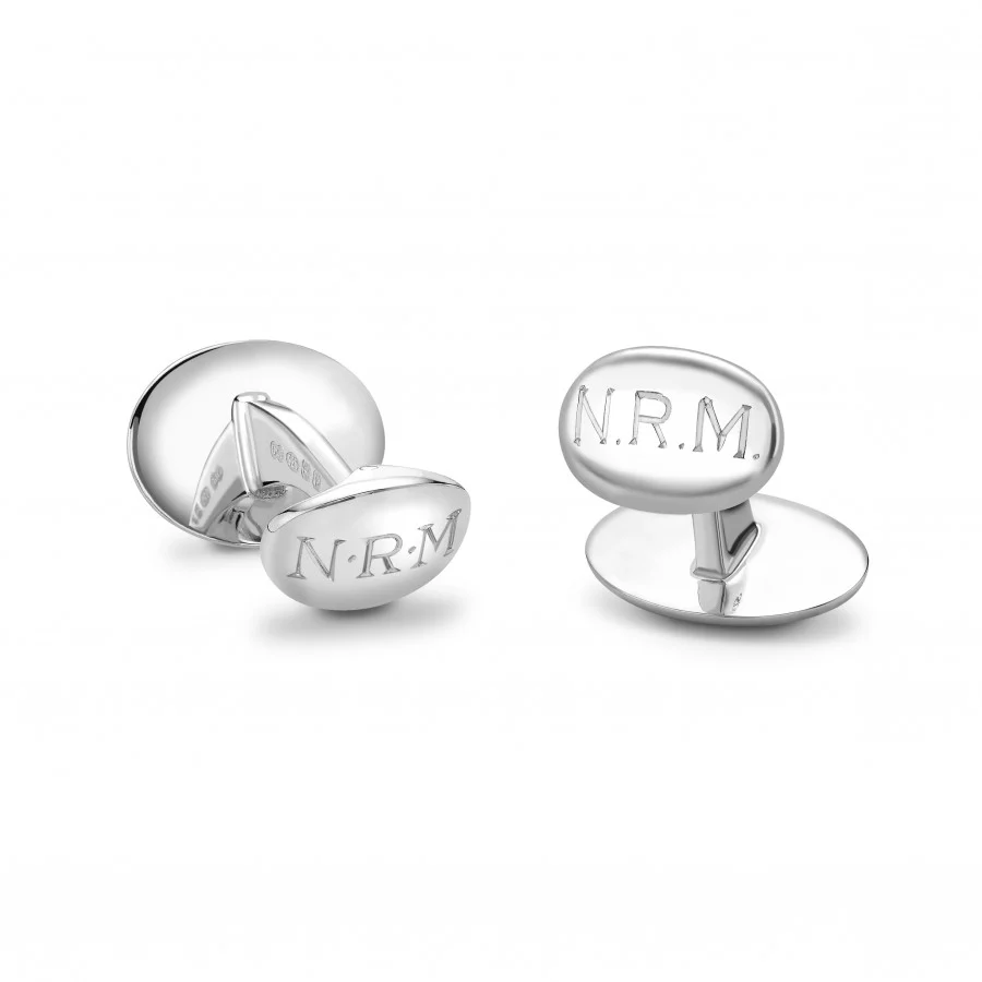 Deakin & Francis Cufflinks Sterling Silver D&F1 - Image 2