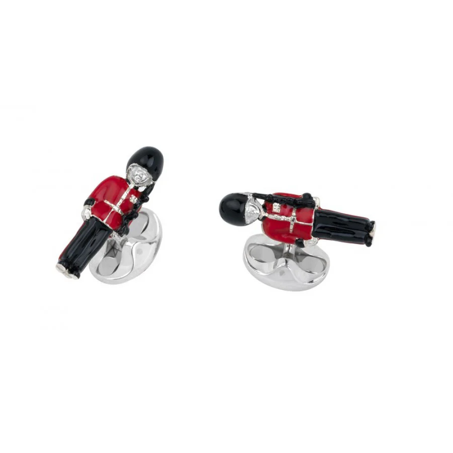 Deakin & Francis Cufflinks Sterling Silver Guard
