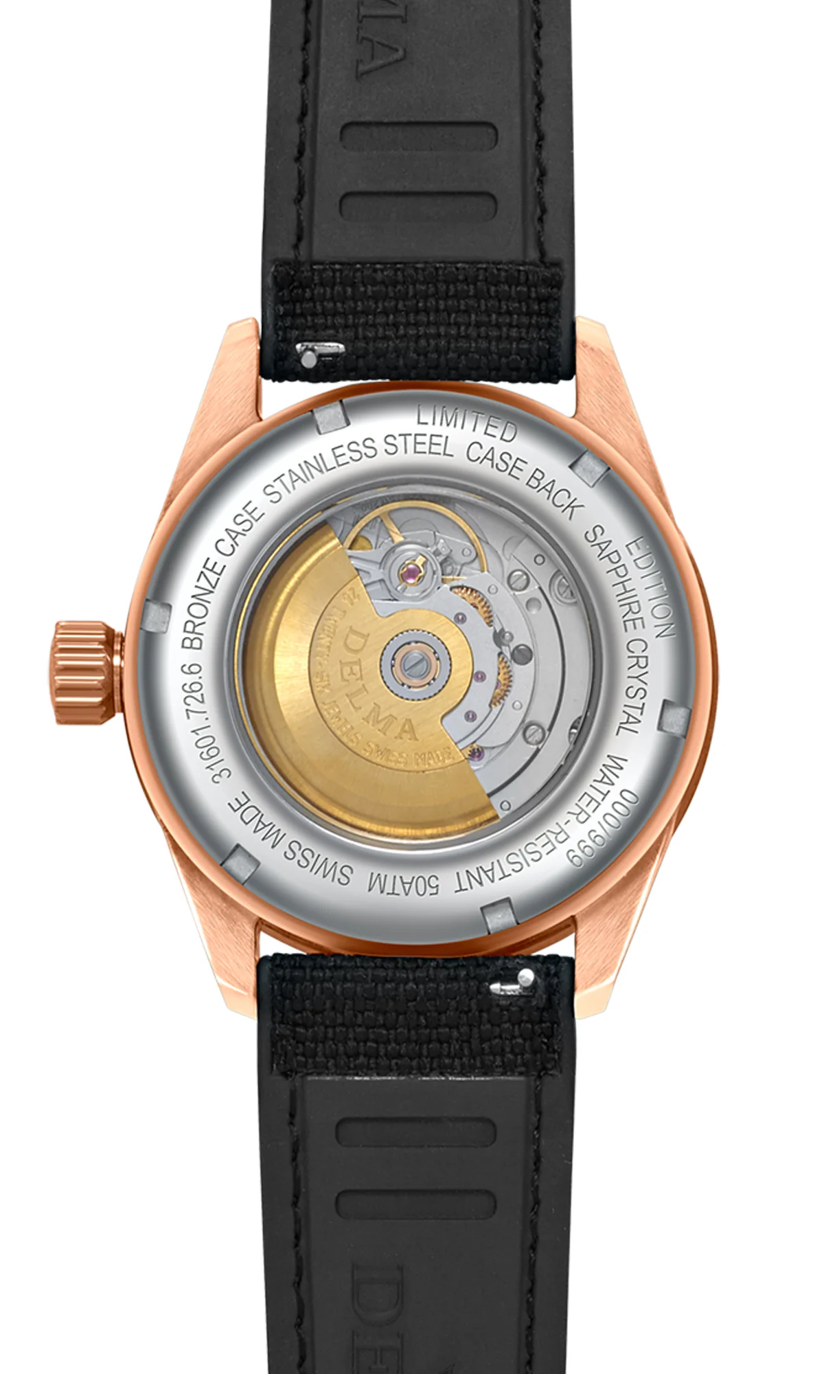 Delma Cayman Field Bronze Black Watch - Image 2