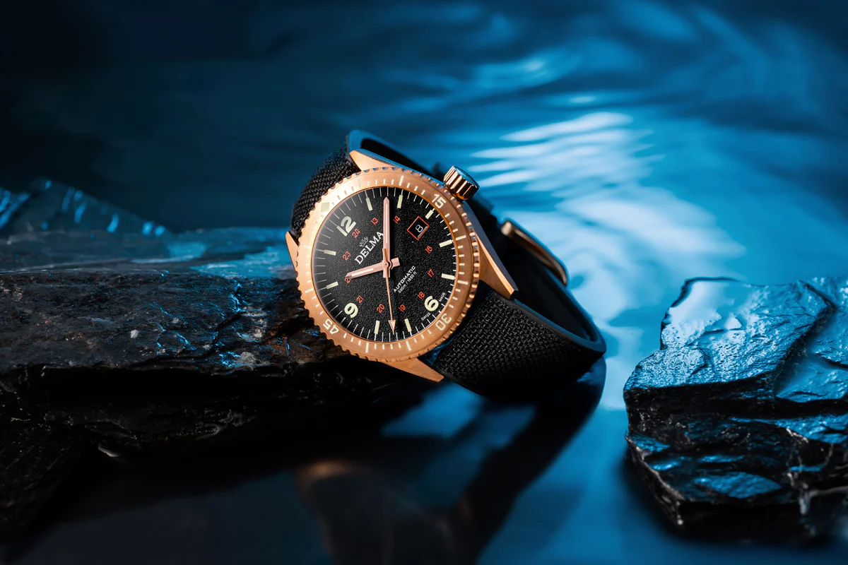 Delma Cayman Field Bronze Black Watch - Image 3