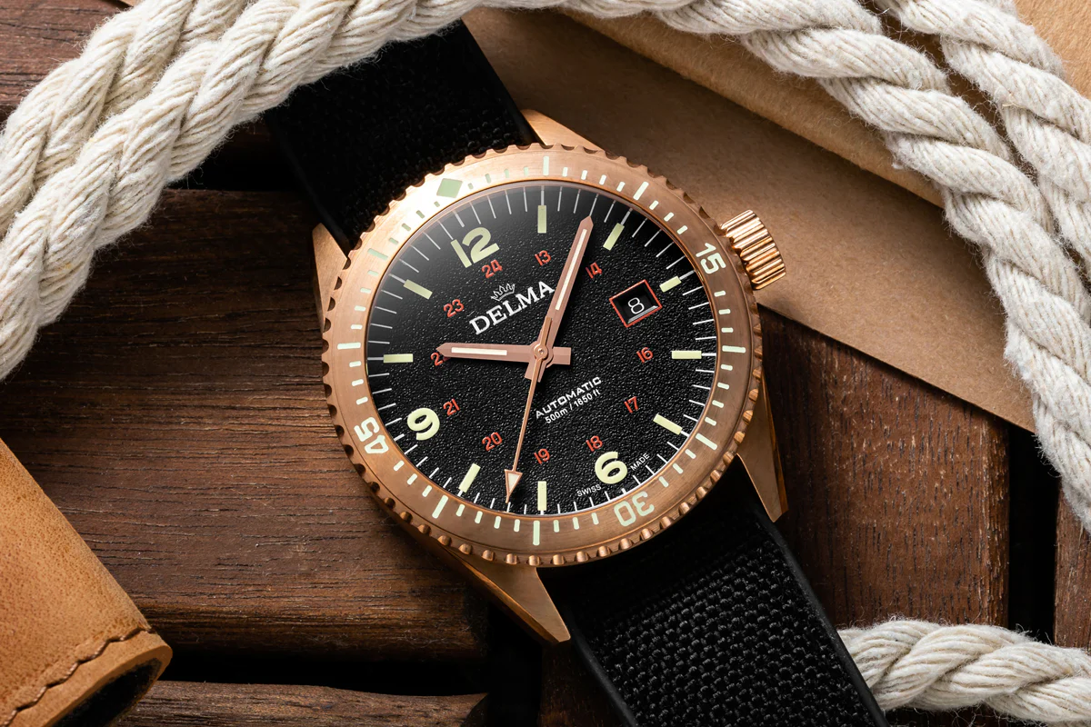Delma Cayman Field Bronze Black Watch - Image 4