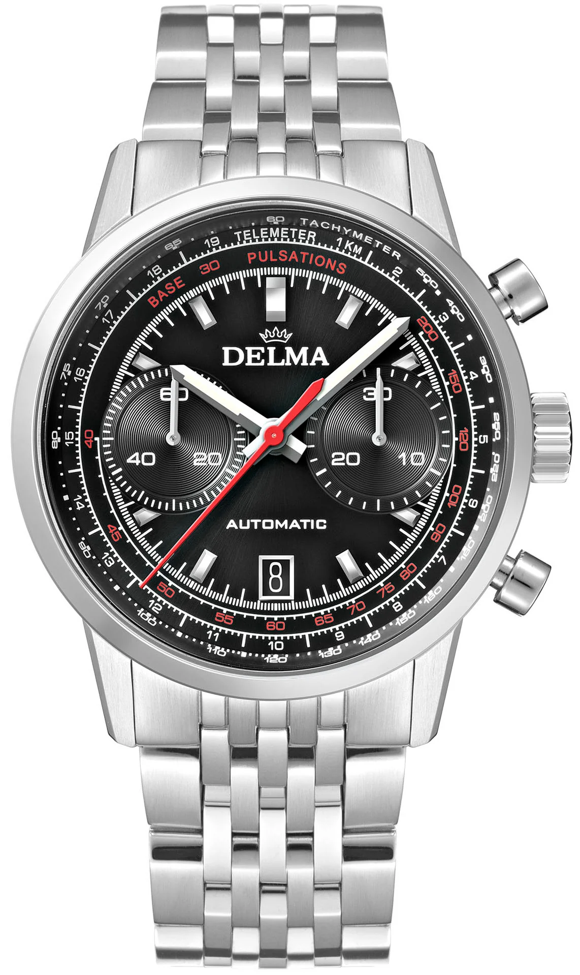 Delma Continental Pulsometer Black Watch