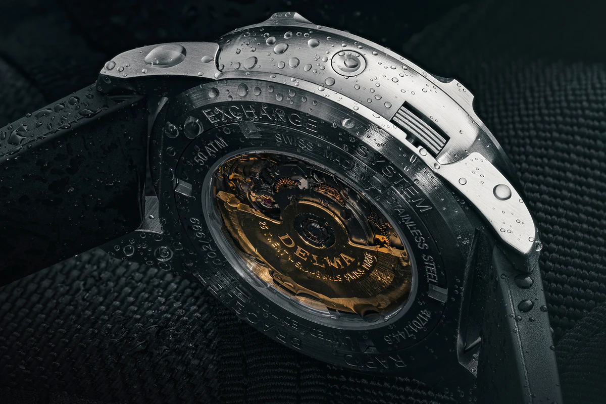 Delma Quattro Black Limited Edition Watch - Image 5