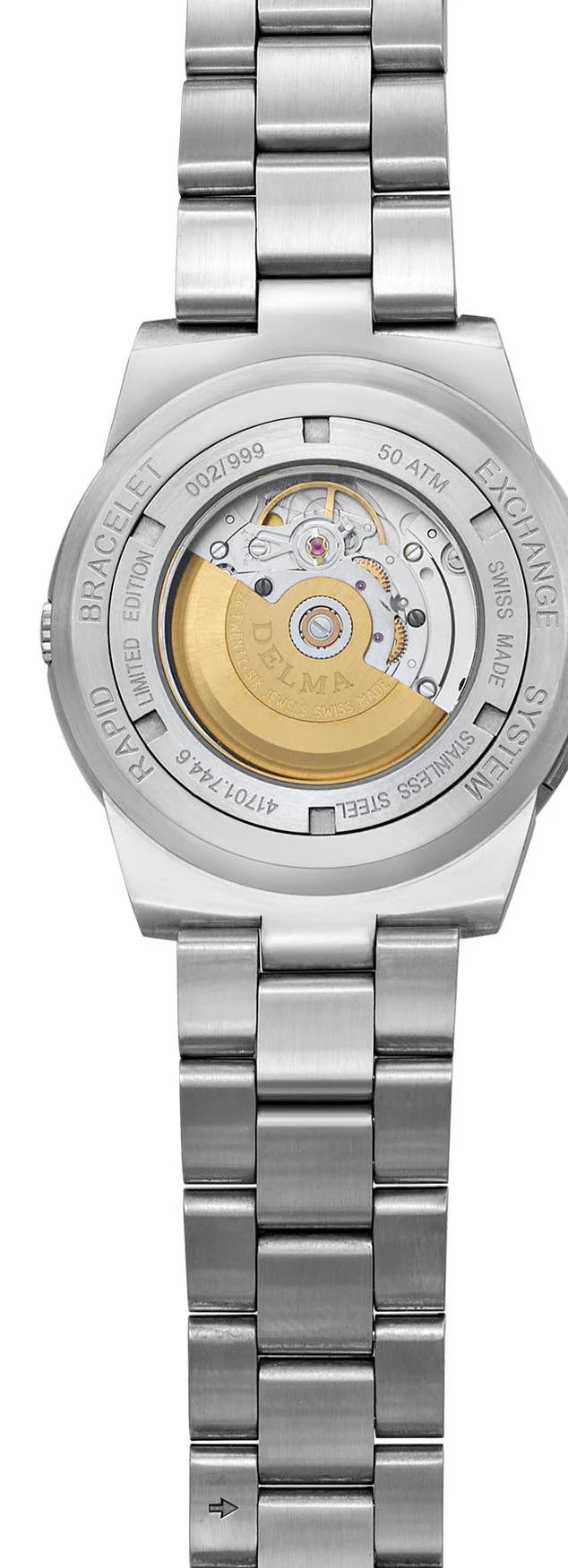 Delma Quattro Blue Limited Edition Watch - Image 2