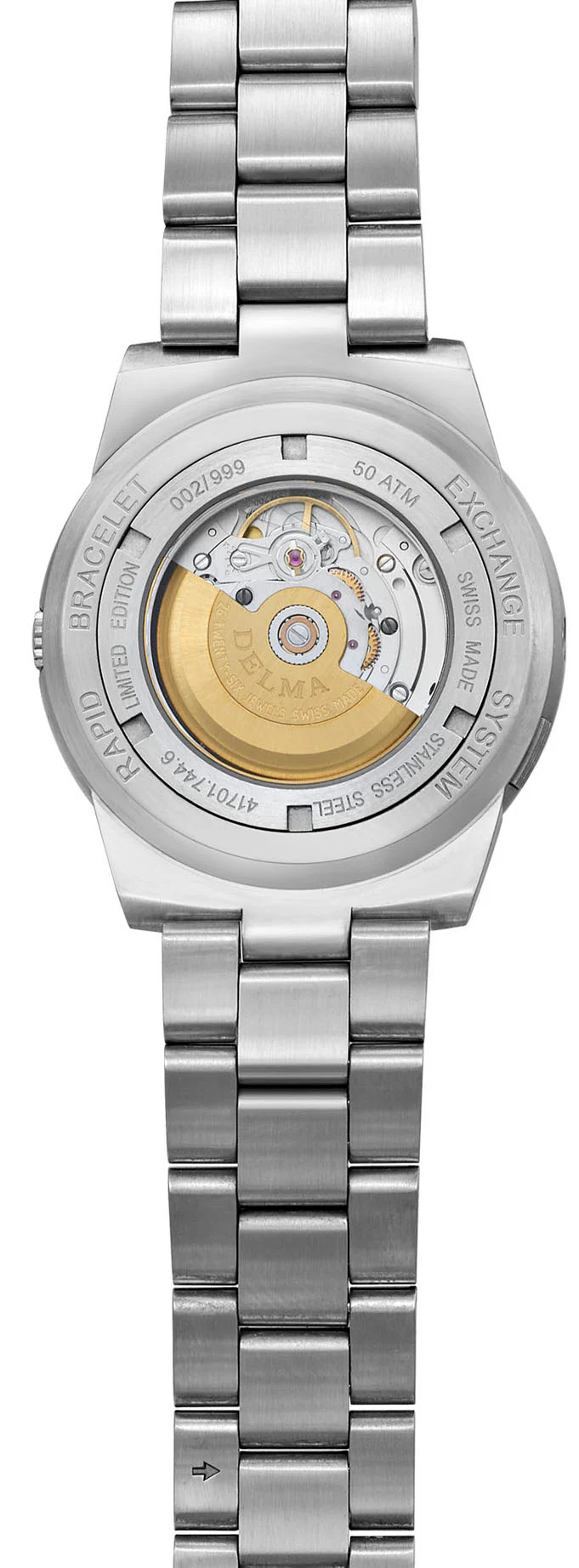 Delma Quattro Orange Limited Edition Watch - Image 2