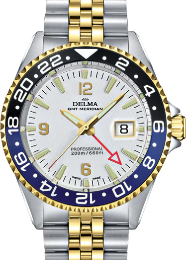 Delma Santiago GMT Bi-Colour Watch