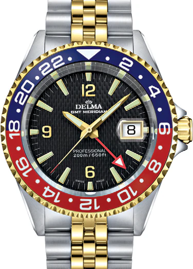 Delma Santiago GMT Bi-Colour Watch