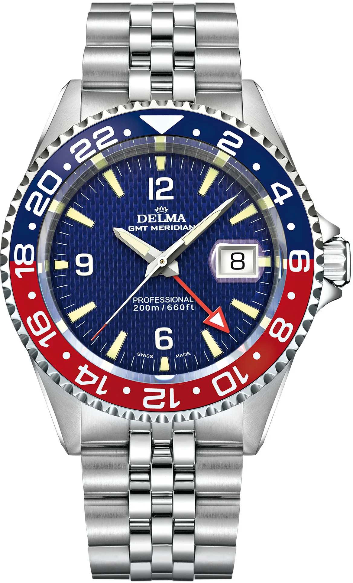 Delma Santiago GMT Meridian Watch