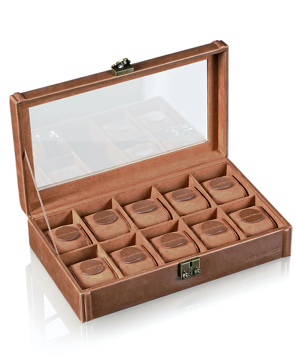 Designhuette Watch Box Camel 10 Brown - Image 3