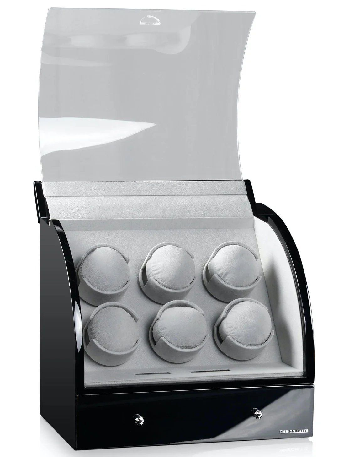 Designhuette Watch Winder Basel 6 Black - Image 2