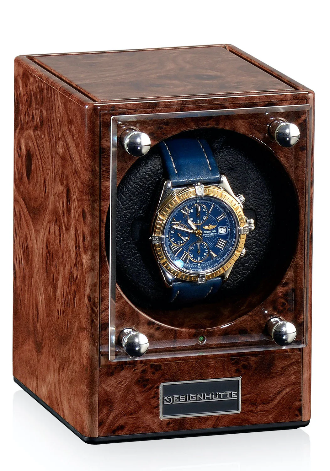 Designhuette Watch Winder Piccolo Burlwood - Image 4