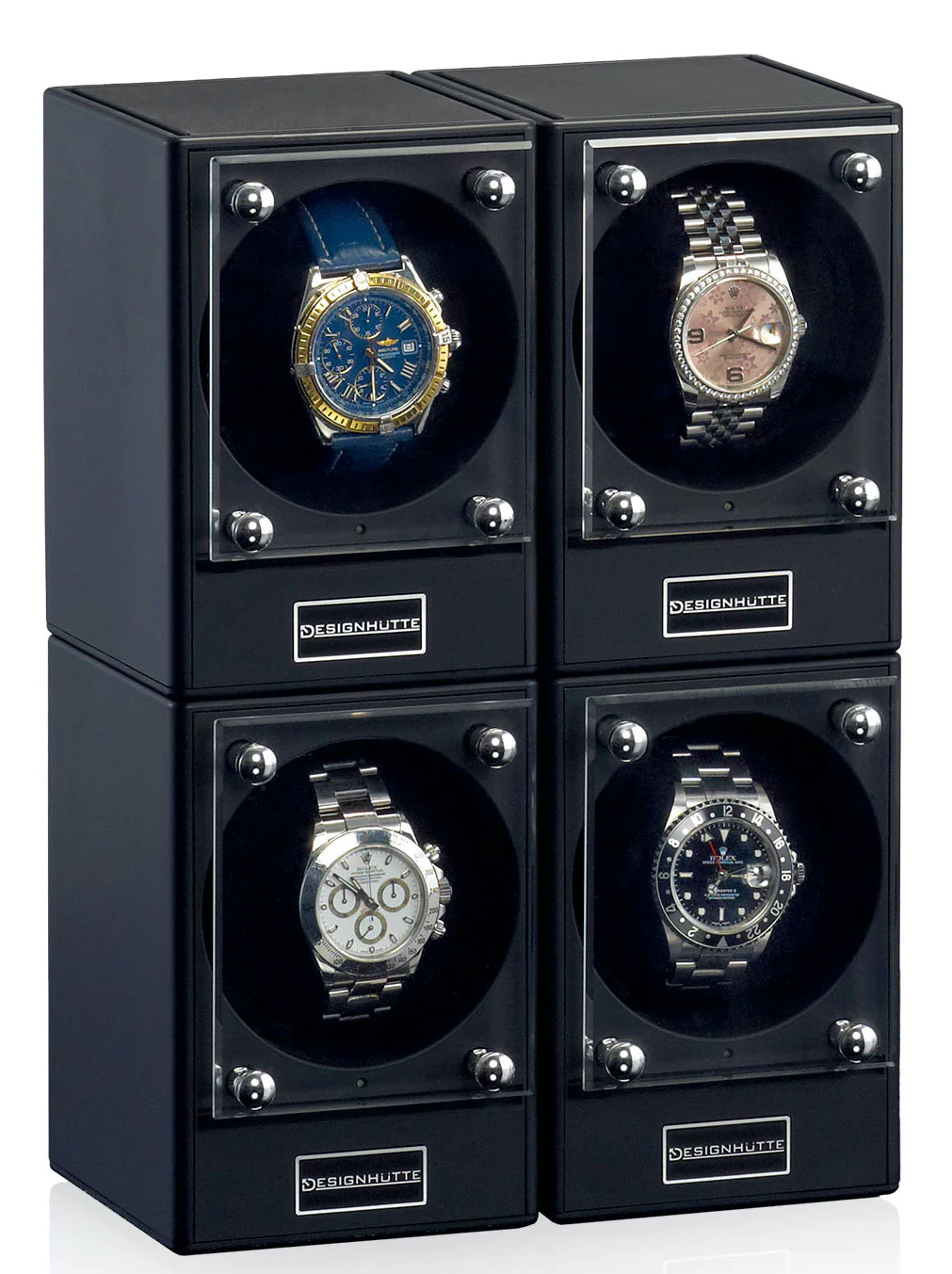 Designhuette Watch Winder Piccolo Starter Kit 4 Black - Image 3