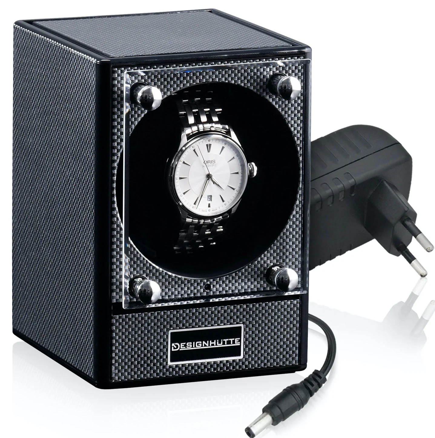 Designhuette Watch Winder Piccolo Starter Kit Carbon