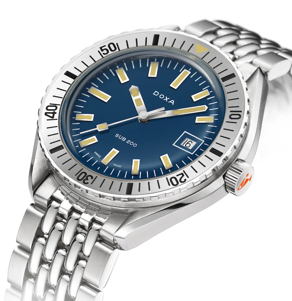 Doxa Sub 200 Caribbean Stainless Steel Bracelet Watch - Image 2