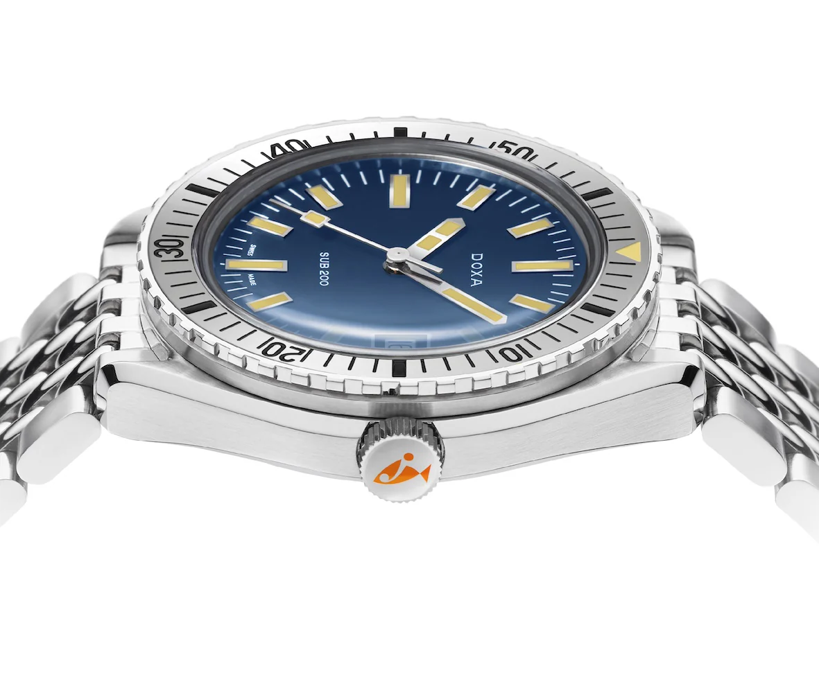 Doxa Sub 200 Caribbean Stainless Steel Bracelet Watch - Image 3