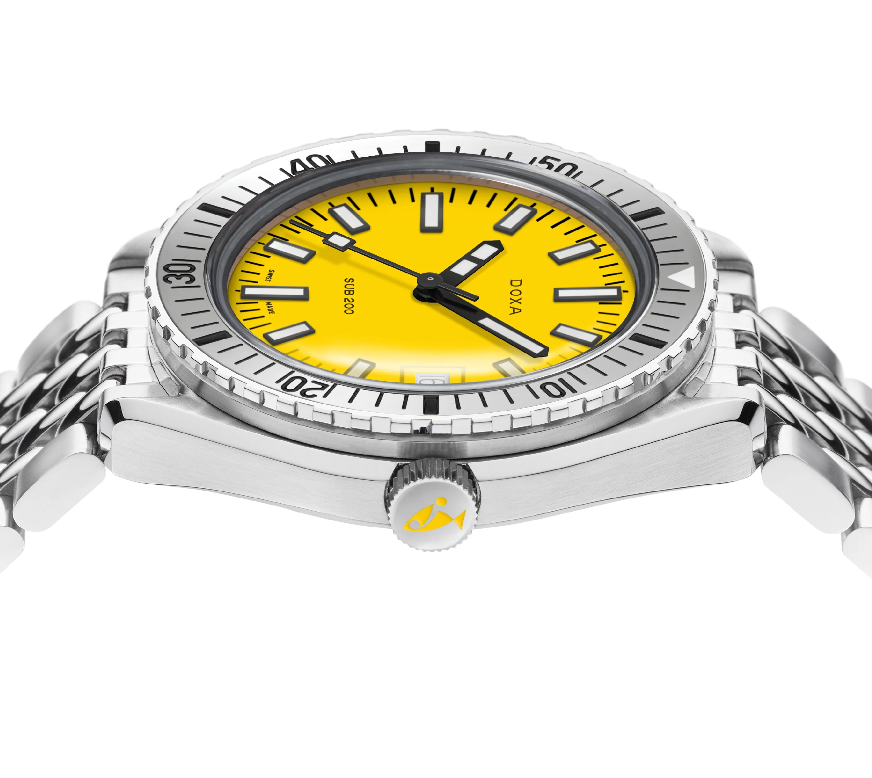 Doxa Sub 200 Divingstar Stainless Steel Bracelet Watch - Image 3