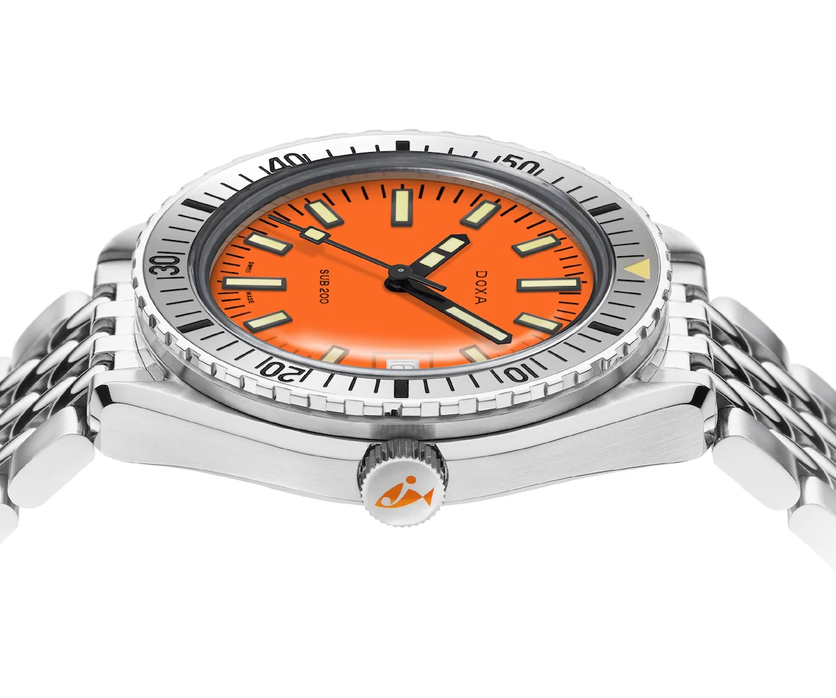 Doxa Sub 200 Professional Stainless Steel Bracelet Watch - Image 3