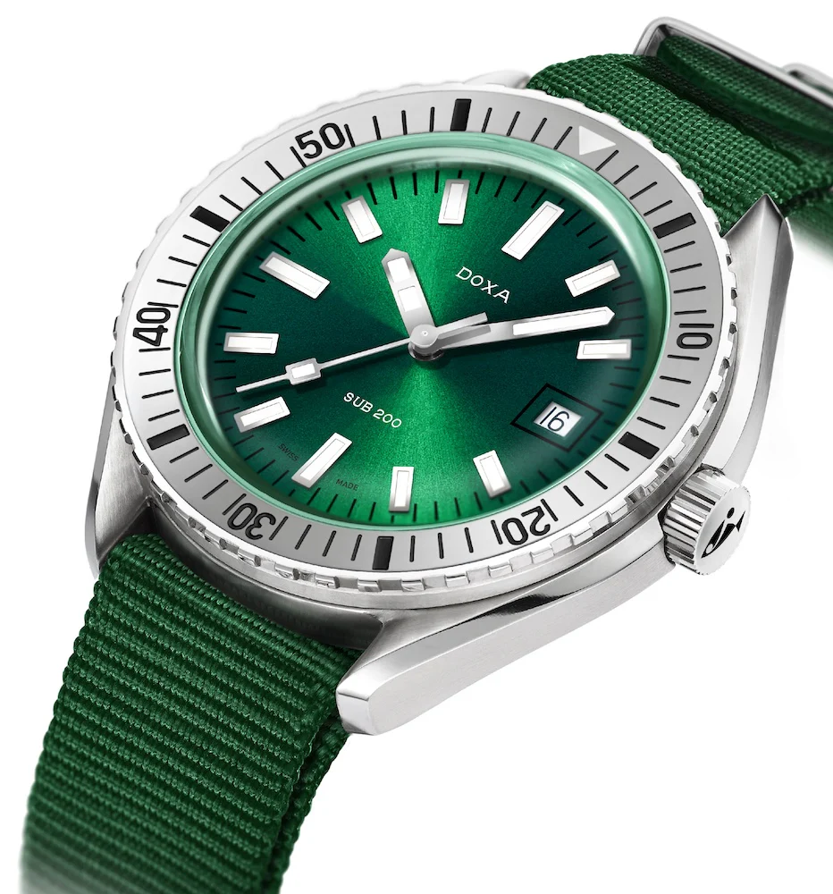 Doxa Sub 200 Sea Emerald Green Nato Watch - Image 2