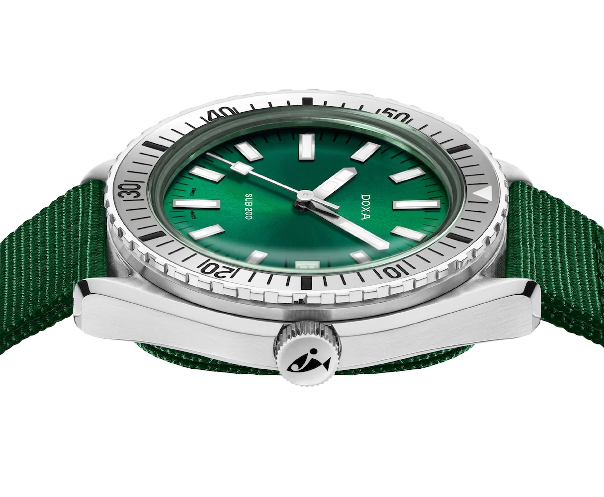 Doxa Sub 200 Sea Emerald Green Nato Watch - Image 3