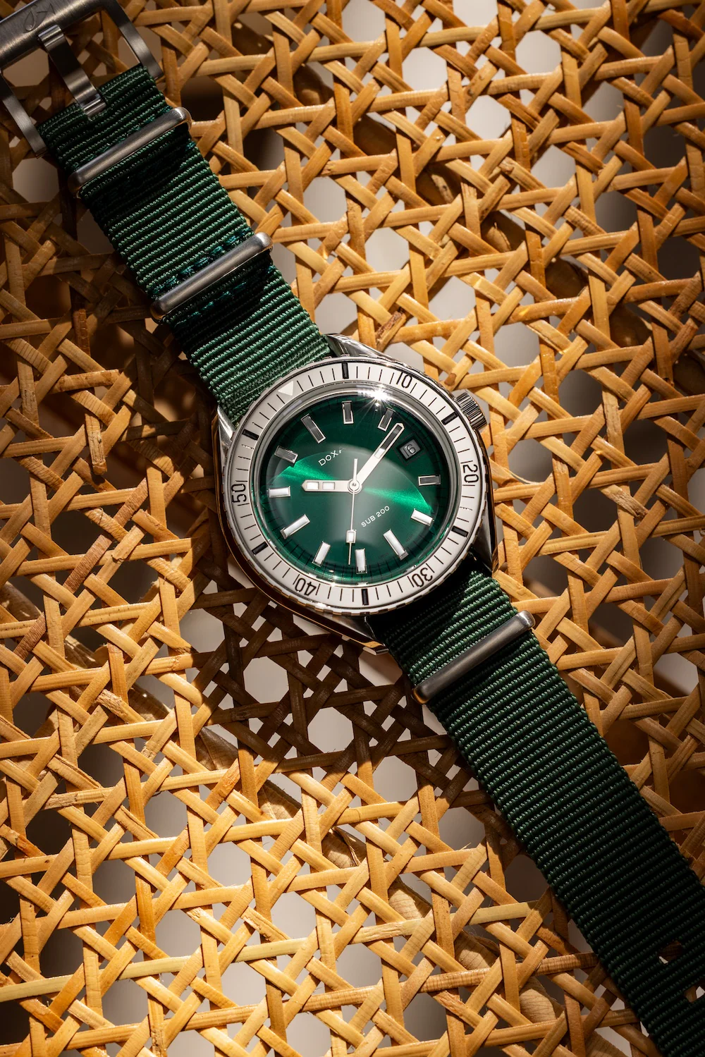 Doxa Sub 200 Sea Emerald Green Nato Watch - Image 6