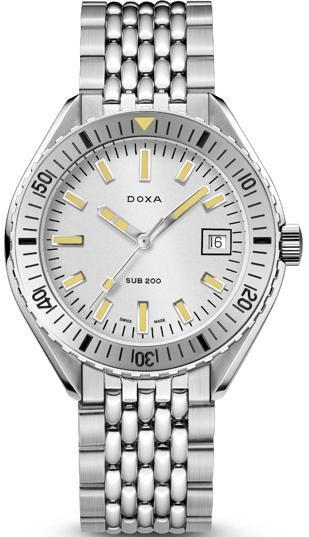 Doxa Sub 200 Searambler Stainless Steel Bracelet Watch