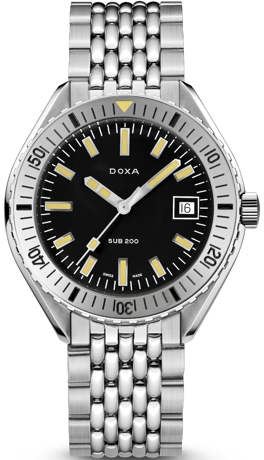 Doxa Sub 200 Sharkhunter Stainless Steel Bracelet Watch