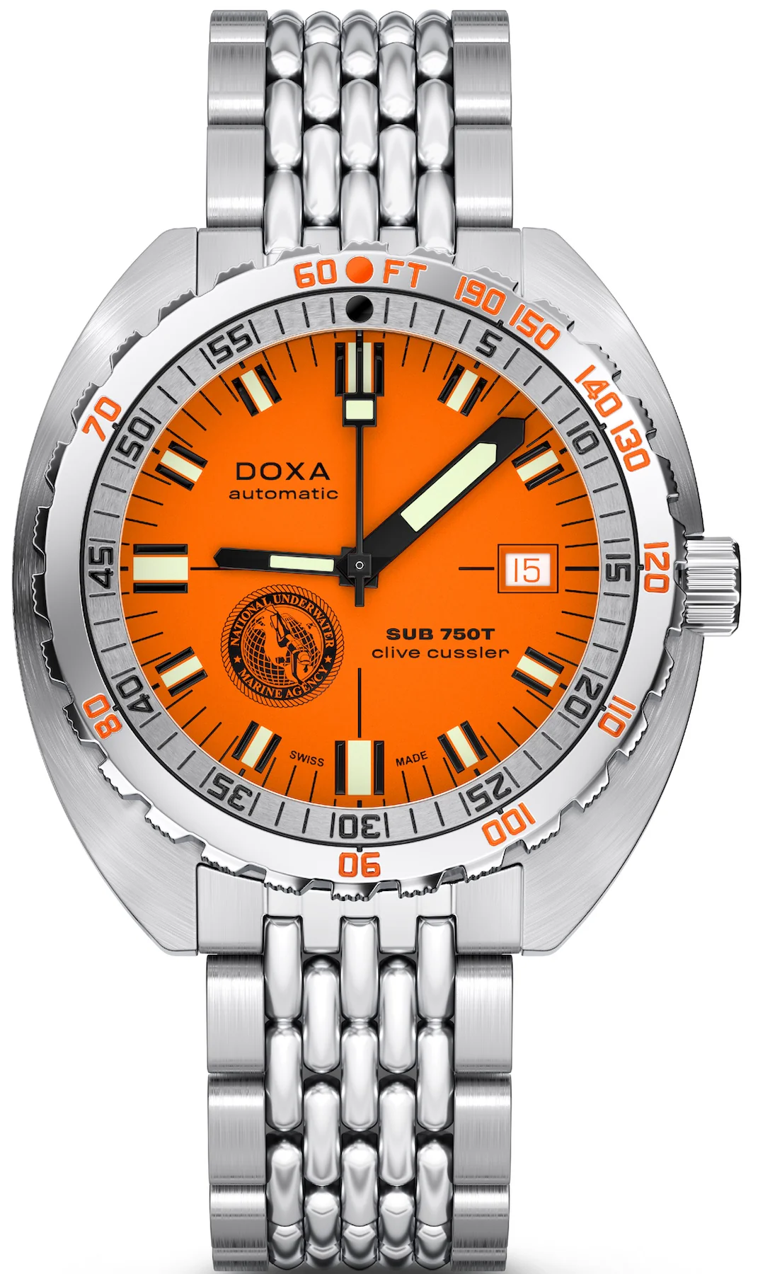 Doxa SUB 750T x Clive Cussler Limited Edition Watch