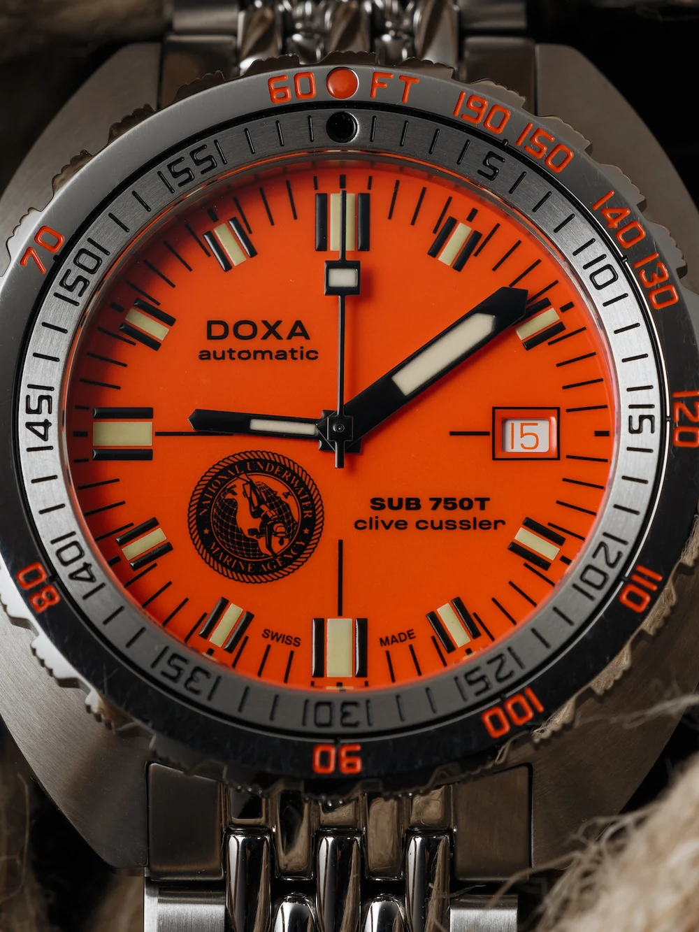 Doxa SUB 750T x Clive Cussler Limited Edition Watch - Image 6