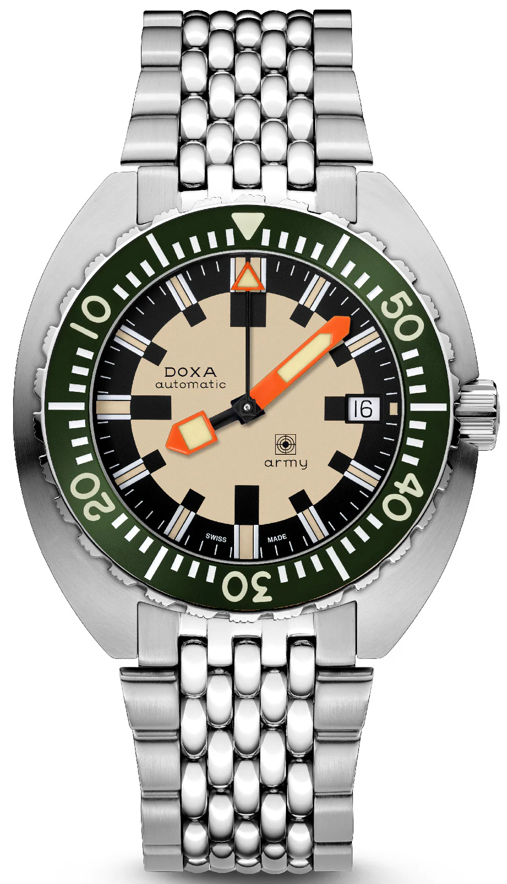 Doxa Dive Army Bracelet Watch