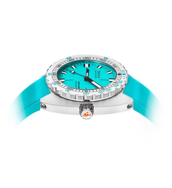 Doxa SUB 1500T Aquamarine Rubber Watch - Image 3
