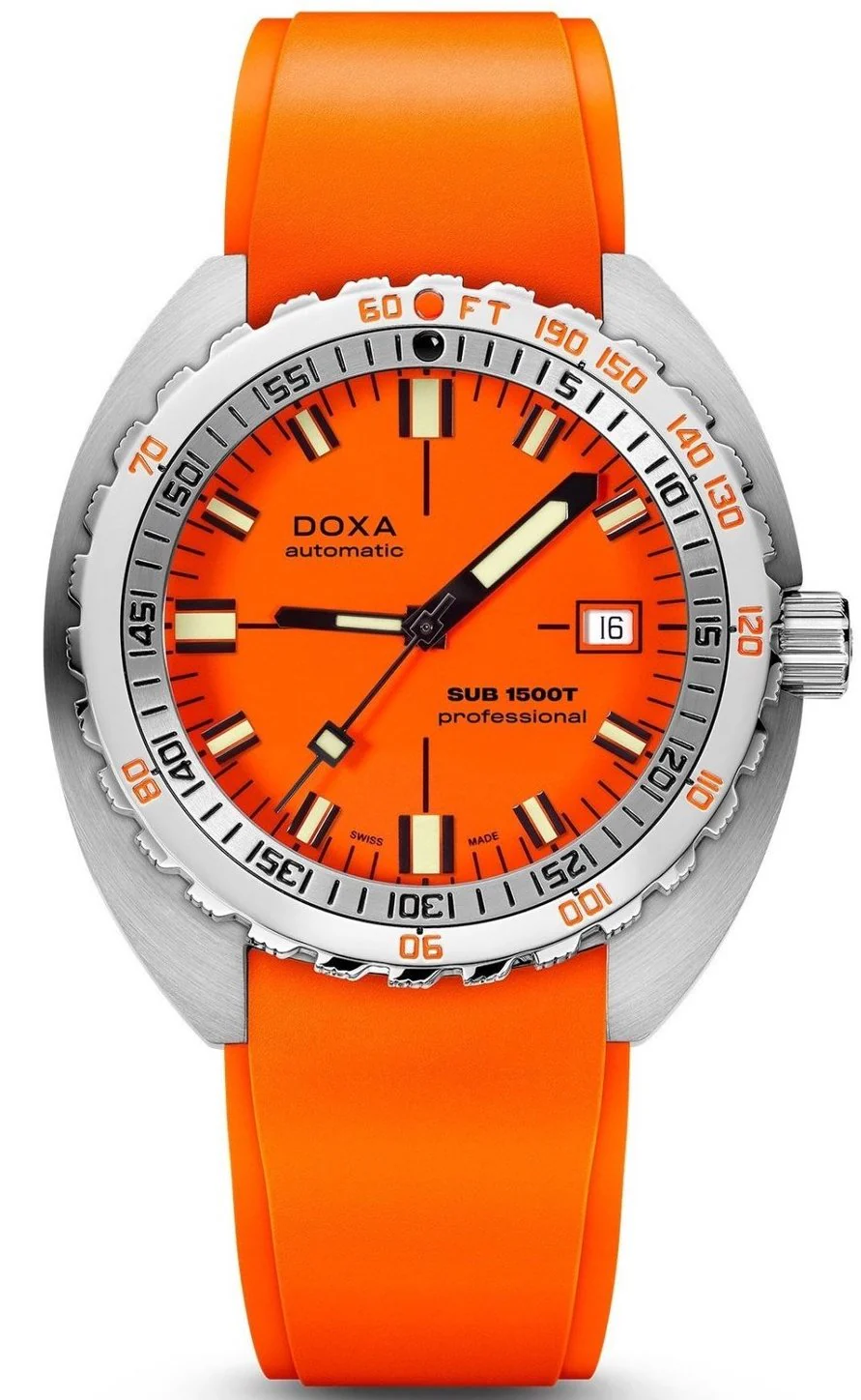 Doxa SUB 1500T Professional Rubber Watch