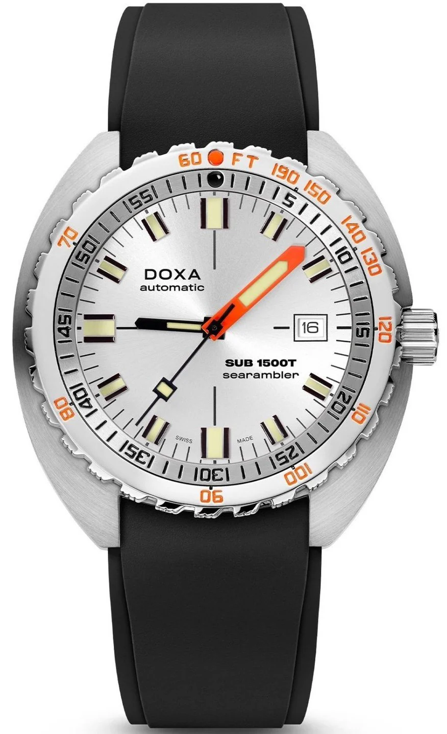 Doxa SUB 1500T Searambler Rubber Watch