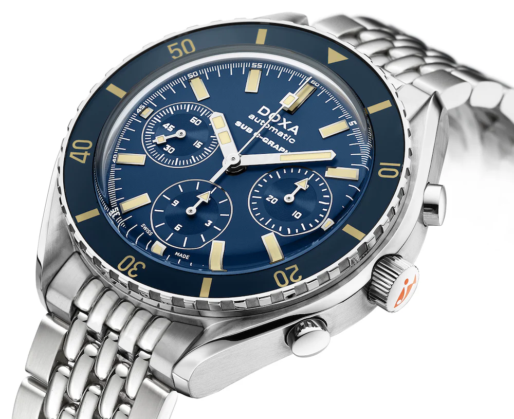 Doxa SUB 200 C-Graph Caribbean Bracelet Watch - Image 2