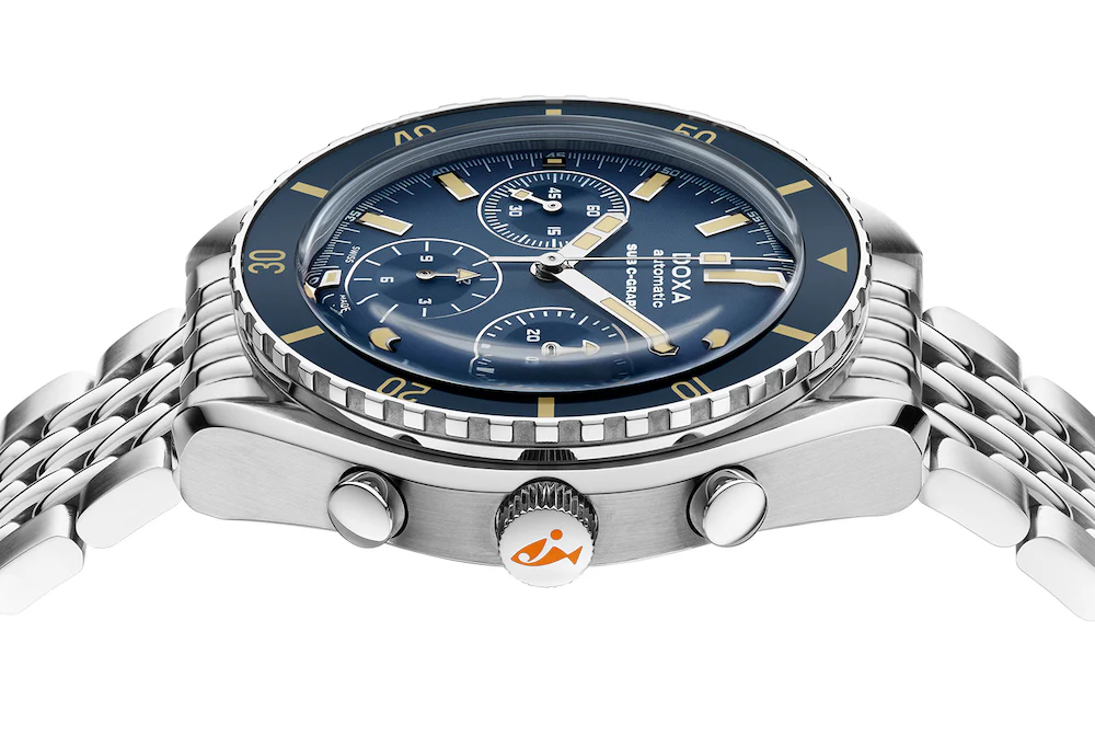 Doxa SUB 200 C-Graph Caribbean Bracelet Watch - Image 3