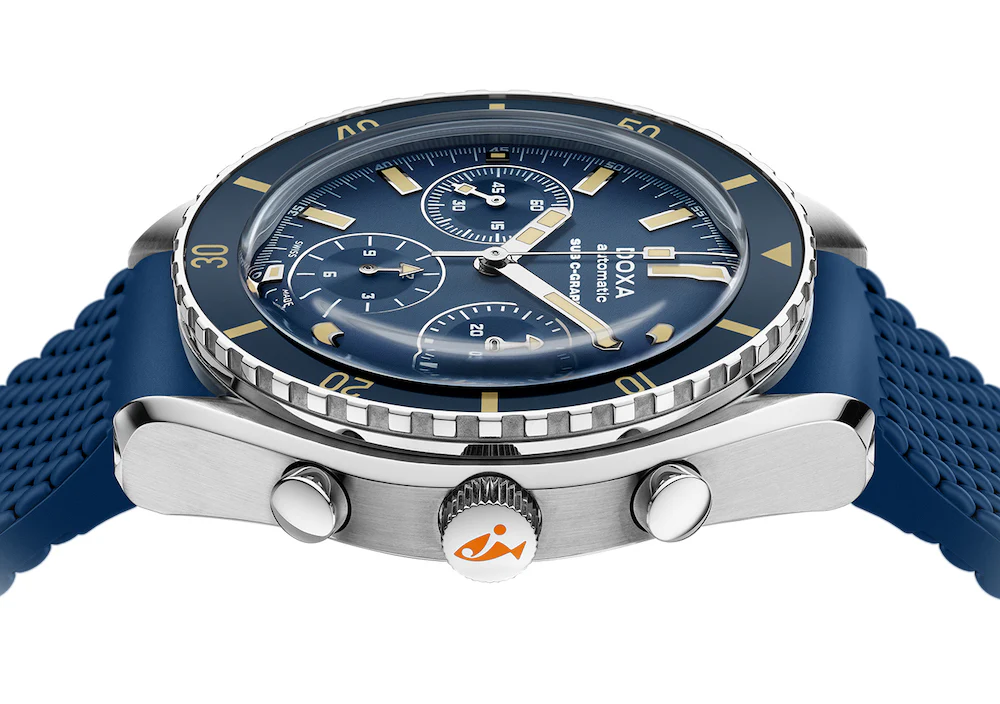 Doxa SUB 200 C-Graph Caribbean Rubber Watch - Image 3