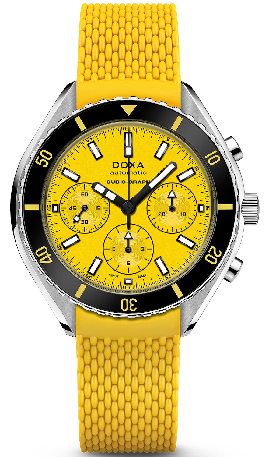Doxa SUB 200 C-Graph Divingstar Rubber Watch