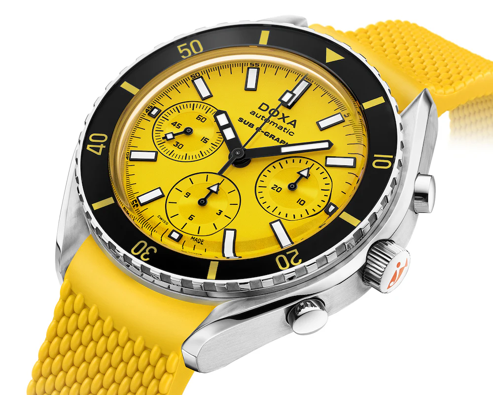 Doxa SUB 200 C-Graph Divingstar Rubber Watch - Image 2