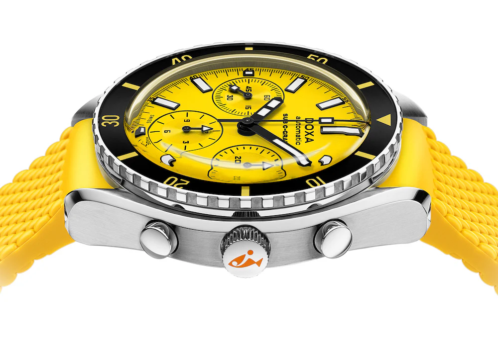 Doxa SUB 200 C-Graph Divingstar Rubber Watch - Image 3