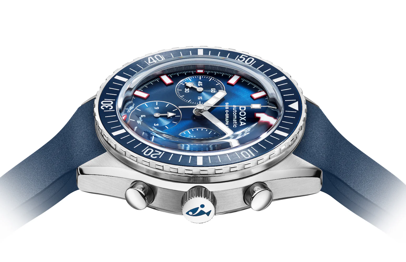 Doxa Sub 200 C-Graph II Caribbean Rubber Watch - Image 2