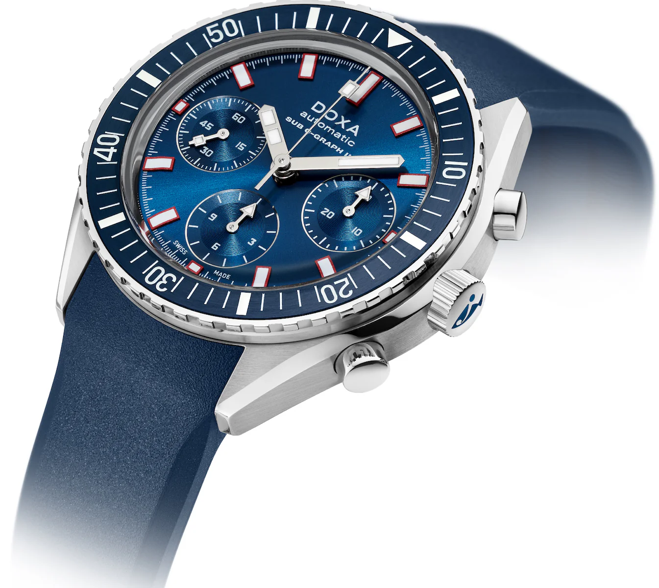 Doxa Sub 200 C-Graph II Caribbean Rubber Watch - Image 3
