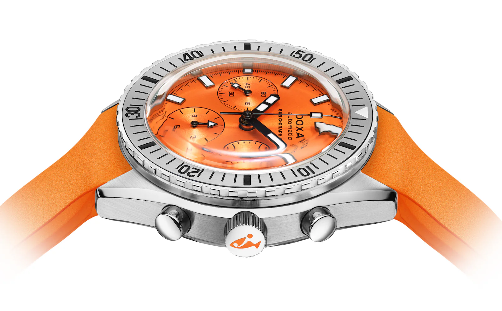 Doxa Sub 200 C-Graph II Professional Rubber Watch - Image 2