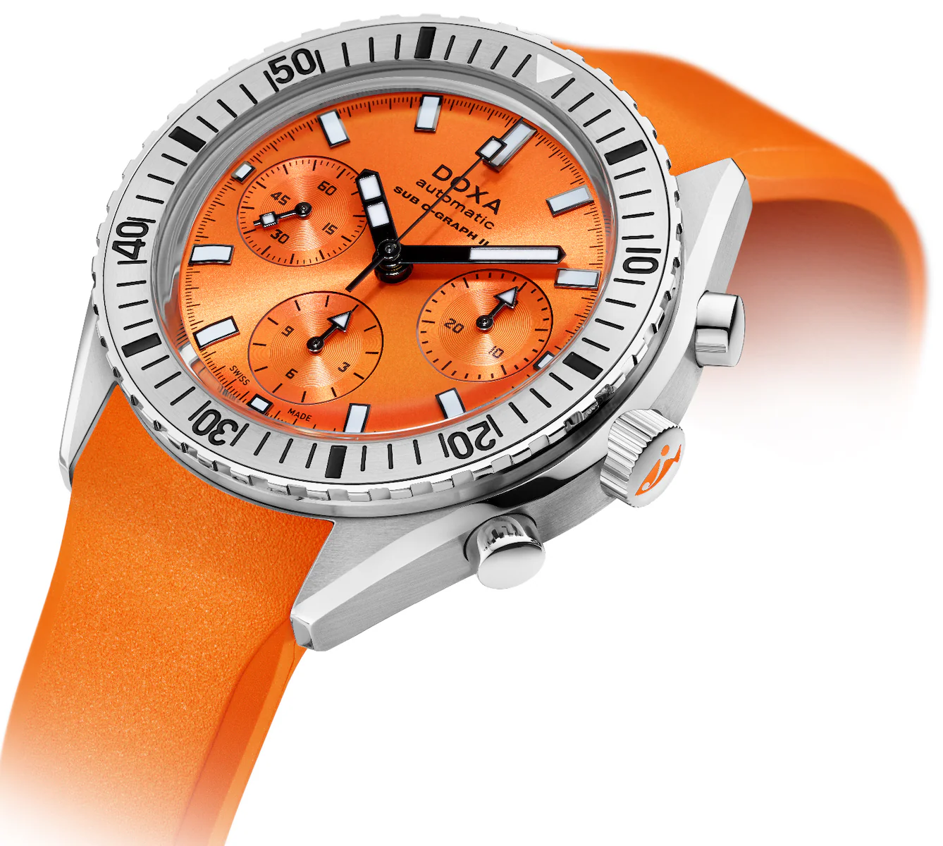 Doxa Sub 200 C-Graph II Professional Rubber Watch - Image 3