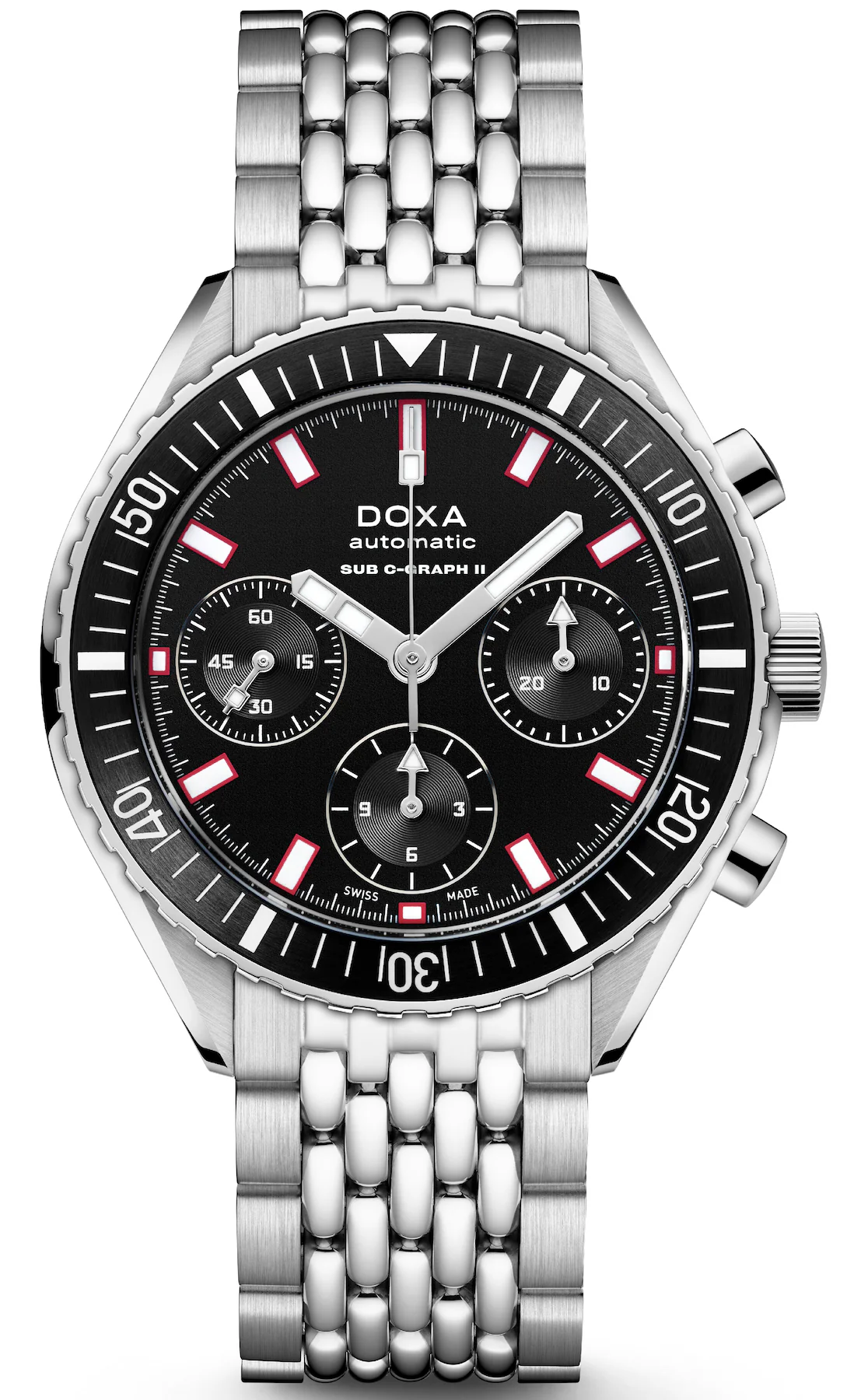 Doxa Sub 200 C-Graph II Sharkhunter Bracelet Watch