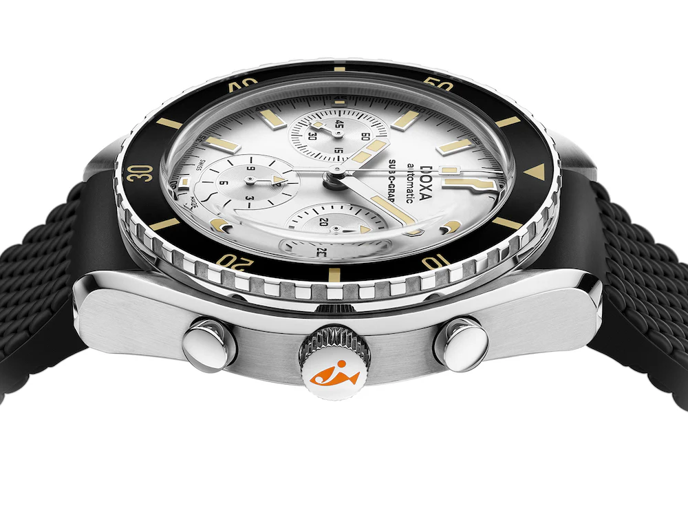 Doxa SUB 200 C-Graph Searambler Rubber Watch - Image 3