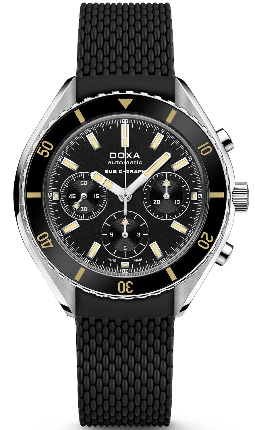 Doxa SUB 200 C-Graph Sharkhunter Rubber Watch