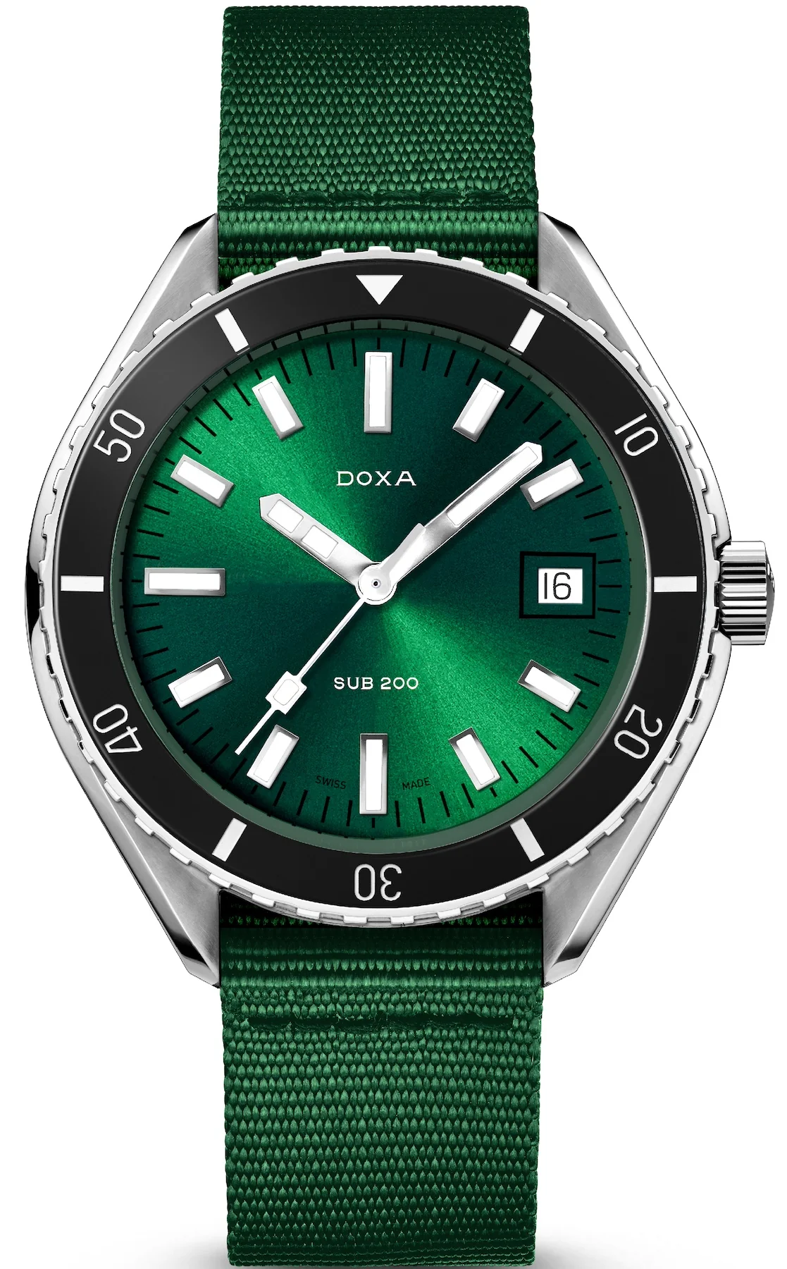 Doxa SUB 200 Sea Emerald Nato Watch
