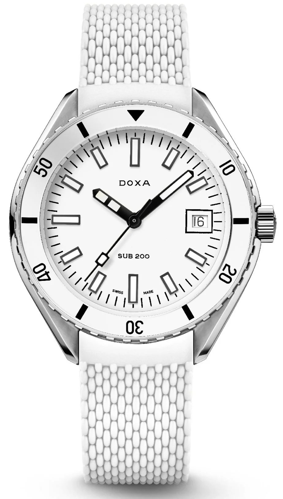 Doxa Sub 200 Whitepearl Watch
