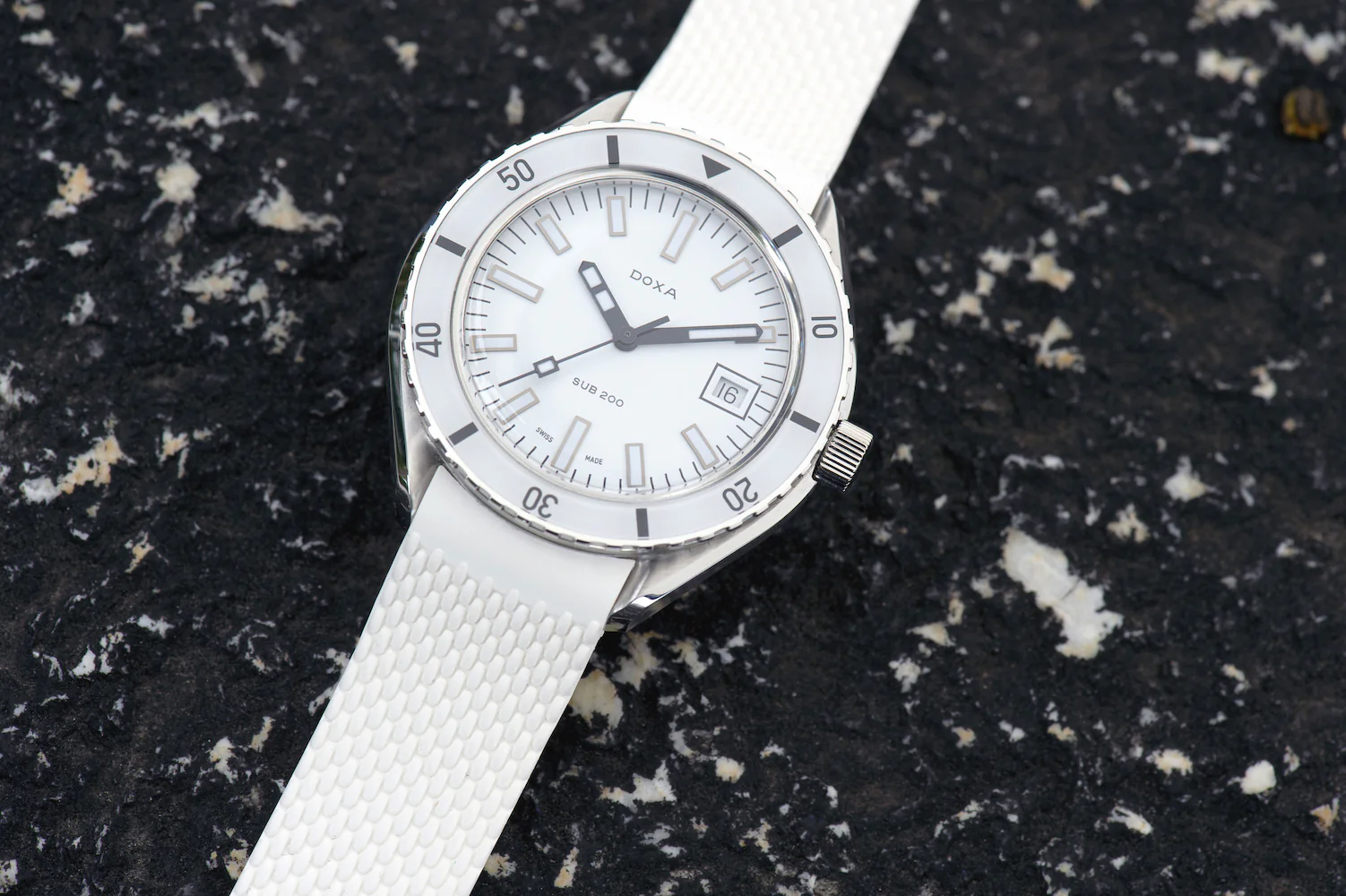 Doxa Sub 200 Whitepearl Watch - Image 5